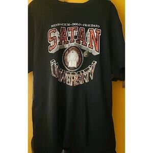 EVERYDAY VANDALS Band Tour Satan University New XL Excellent A112